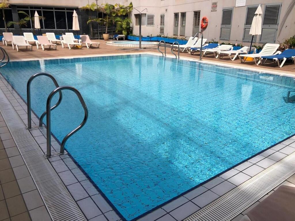 Apartament Sardina Near The Beach With Pool And Wifi I Galdar Bagian luar foto